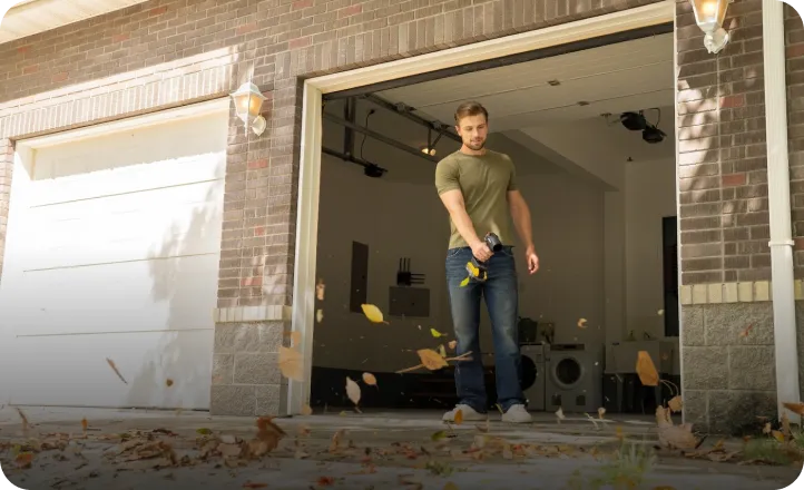 Blast your garage